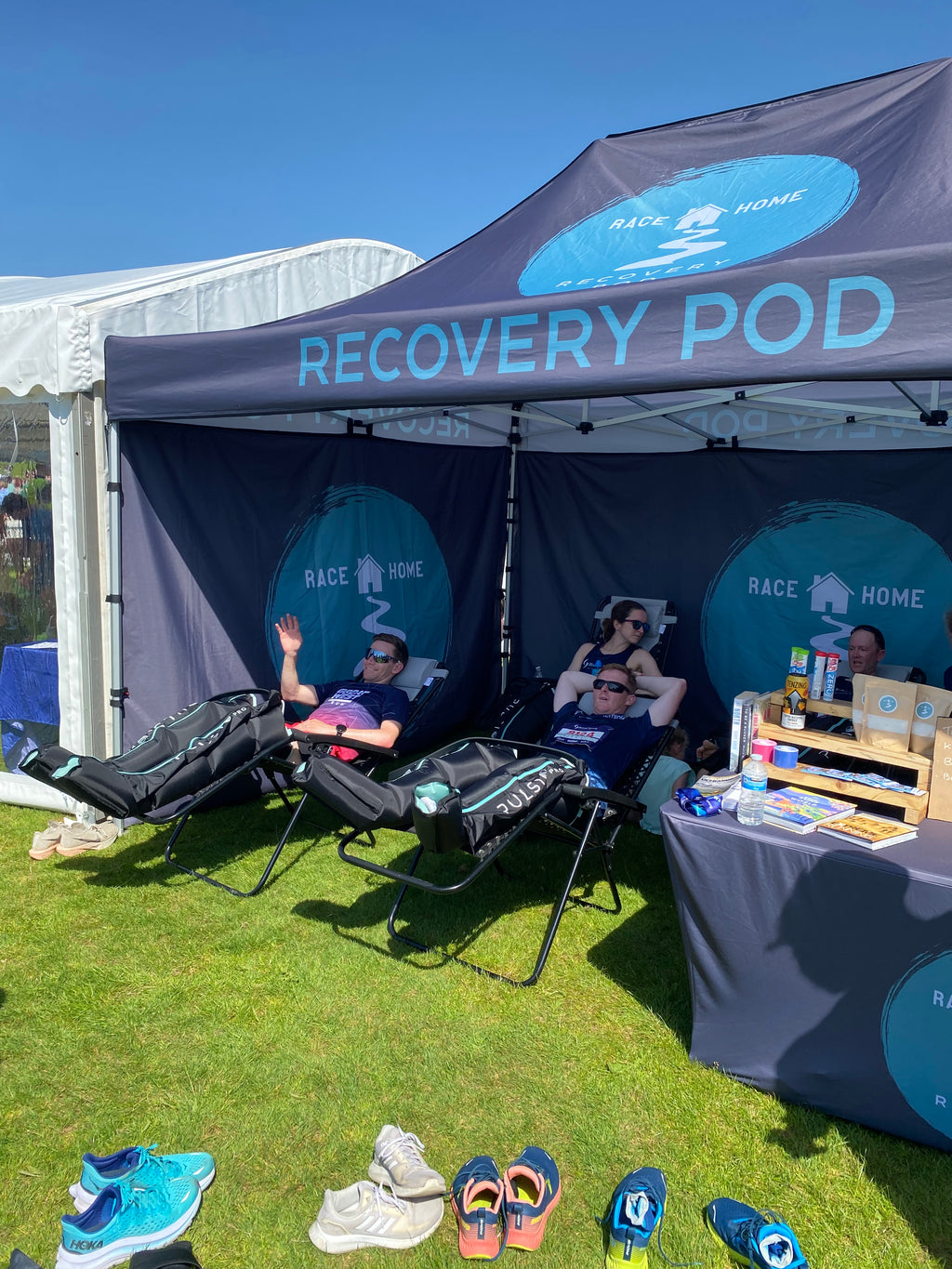 Recovery Pod for The English Riviera Festival