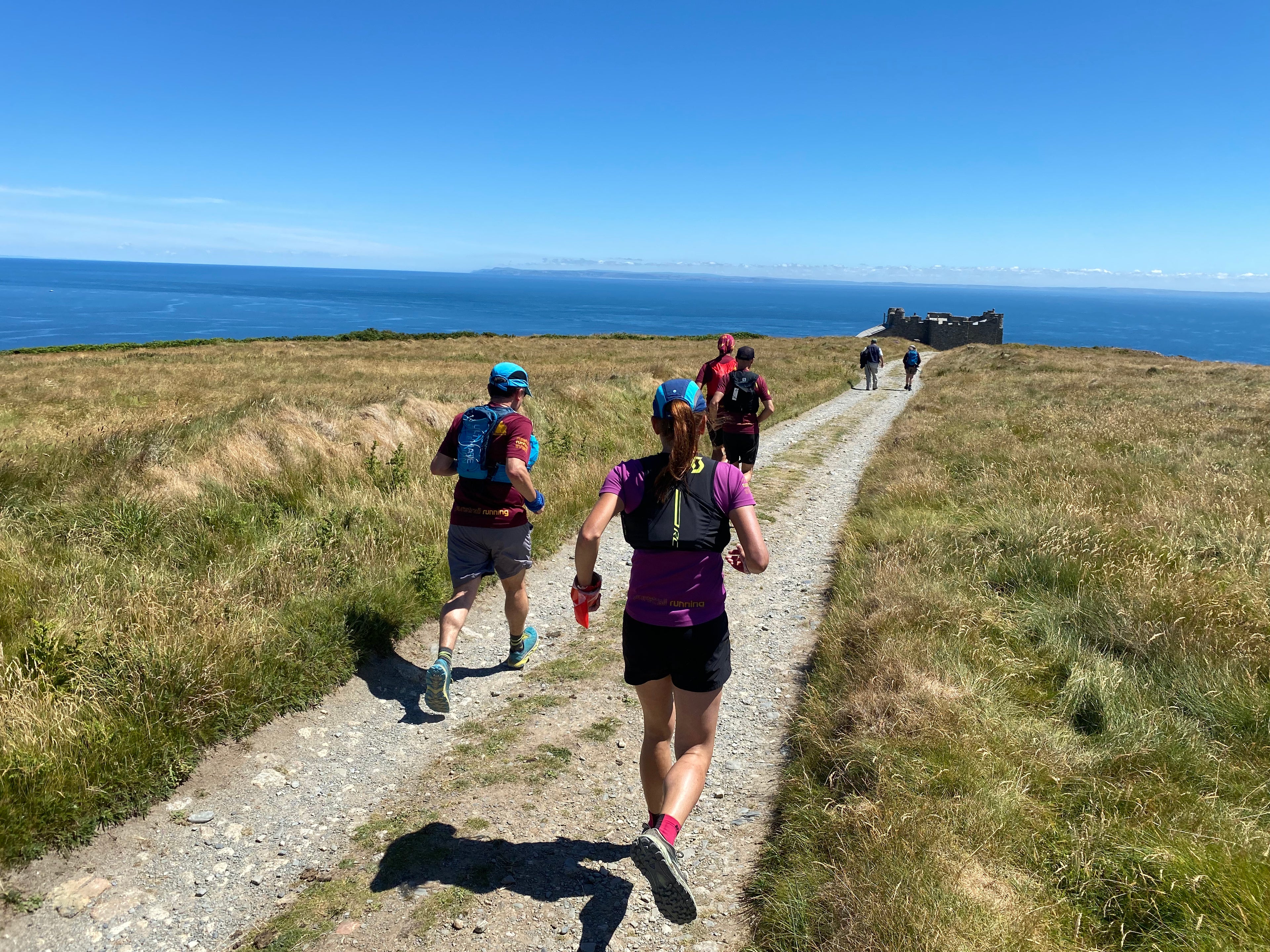 Sea-view trail running accommodation in Mortehoe North Devon