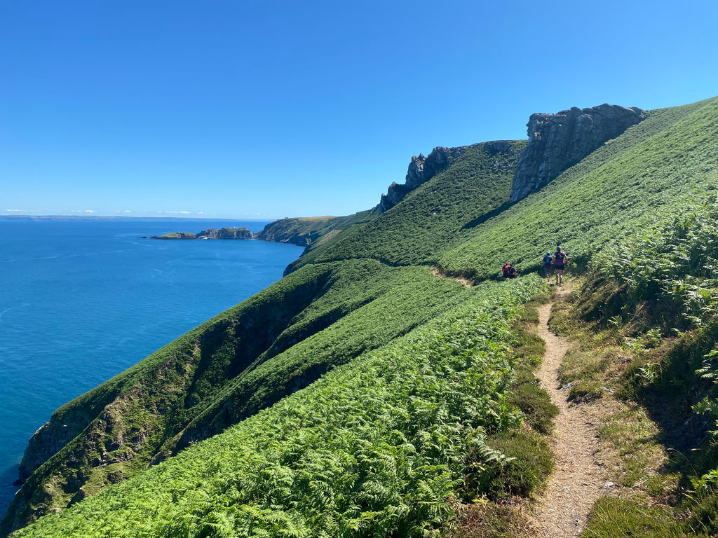 Sea-view trail running accommodation in lundy island  North Devon